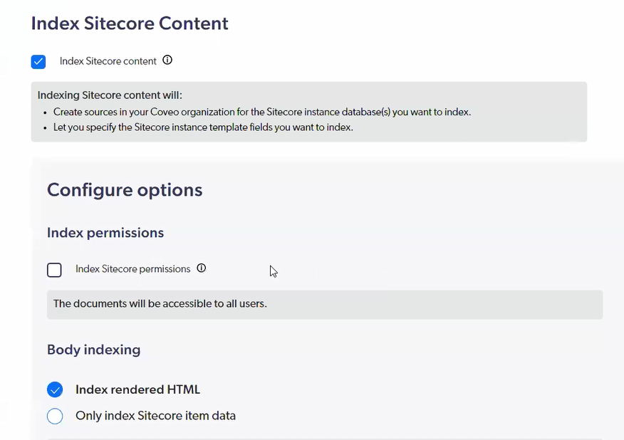 Coveo-Install-Sitecore-Activation-New-Organization-Index-Options
