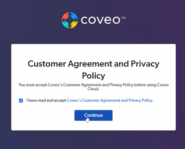 Coveo-Install-Sitecore-Installation-Wizard-Accept-Customer-Agreement