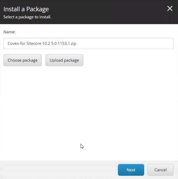Coveo-Install-Sitecore-Installation-Wizard