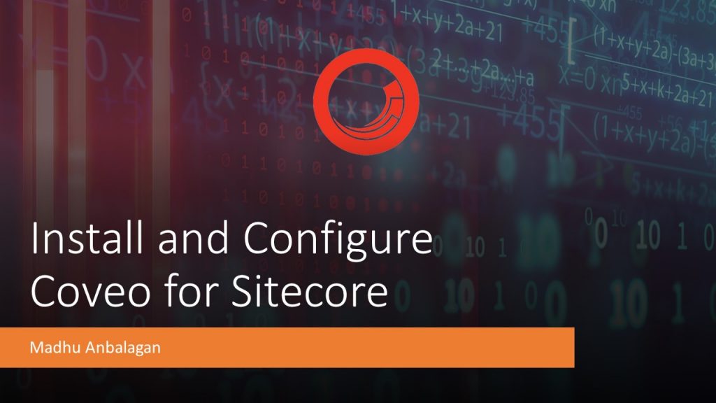 Install and Configure Coveo for Sitecore